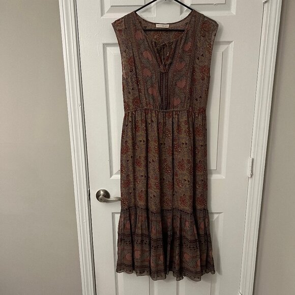Ulla Johnson 100% Silk 'Ora' Dress in Light Floral Size 2 - Picture 4 of 7